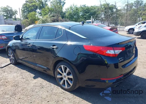 2011 Kia Optima Sx из США, поврежденный, VIN KNAGR4A63B5117699
